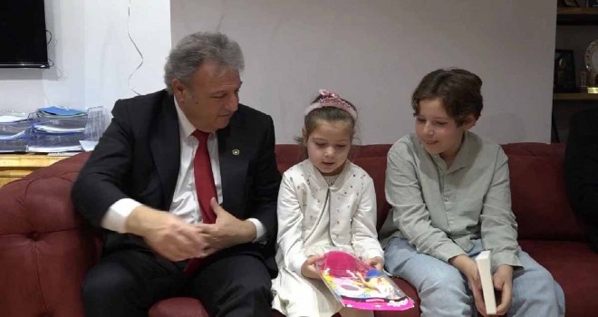 Mucize çocuklardan Başkan İduğ’a park teşekkürü