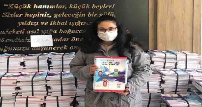 BAYSEM'li öğrencilere sınavlara hazırlık kitabı
