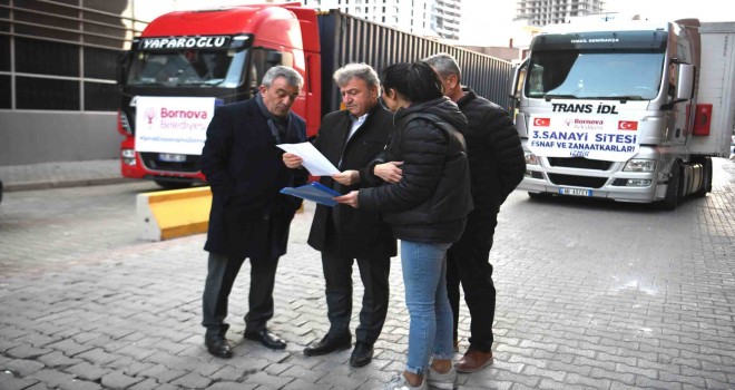 Bornova’da depremzedelere barınma imkanı