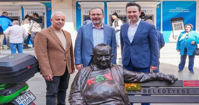 Çiftçioğlu, Mehmet Kasapoğlu ile çarşıyı dolaştı...