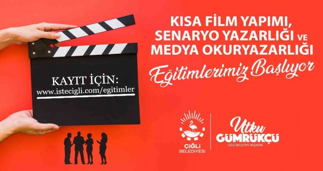 Çiğli'de medya ve sinema eğitimlerinin kayıtları başladı