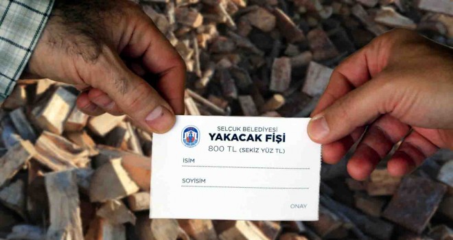 Efes Selçuk Belediyesi'nden yakacak desteği