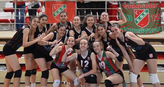 Voleybolda Karşıyaka'nın gençleri finalde...