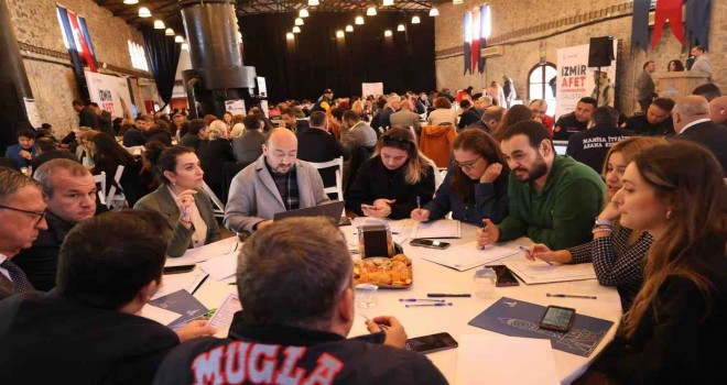 İzmir Afet Koordinasyon Çalıştayı’nda yeni hedefler belirlendi