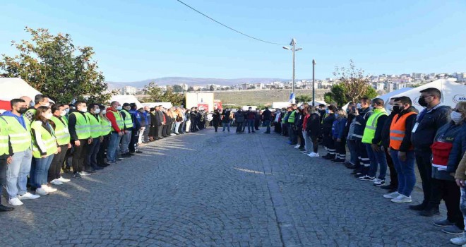 Çadır kentte duygusal anma