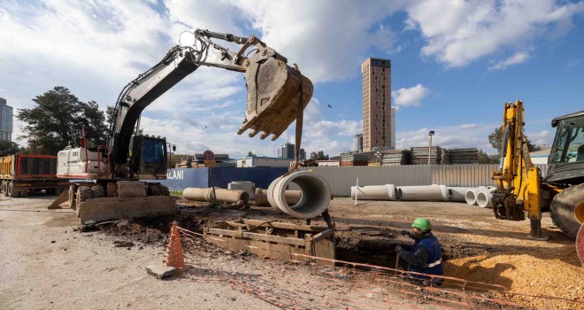 İZSU’dan 8 ilçede 200 milyon liralık yağmur suyu ayrıştırma yatırımı