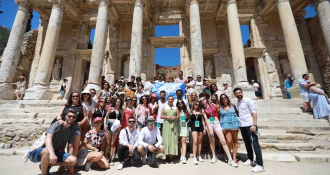 Avrupalı gençler Efes Selçuk'ta buluştu