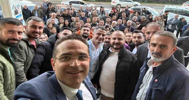 Olgun Atila’ya Çiğli’de coşkulu karşılama