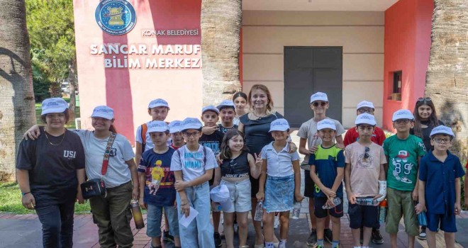 Başkan Mutlu, Bilim Merkezi’nde çocuklarla buluştu