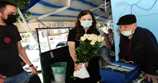 Başkan Çalkaya Şehit Babalarını yalnız bırakmadı