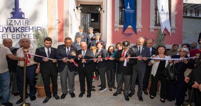 İzmir Büyükşehir Belediyesi Şehit Yakınları ve Gaziler Konukevi açıldı