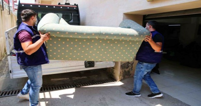 Buca’nın ''Eşya Bankası'' yüzleri güldürüyor