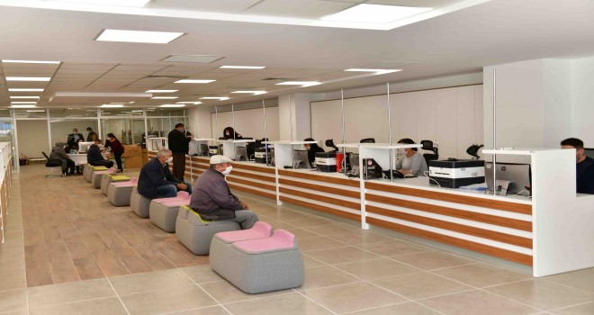 Çiğli Belediyesi Mali Hizmetler Müdürlüğü yenilenen yüzüyle hizmet vermeye başladı