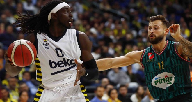 Pınar Karşıyaka ikinci yarıda durdu...