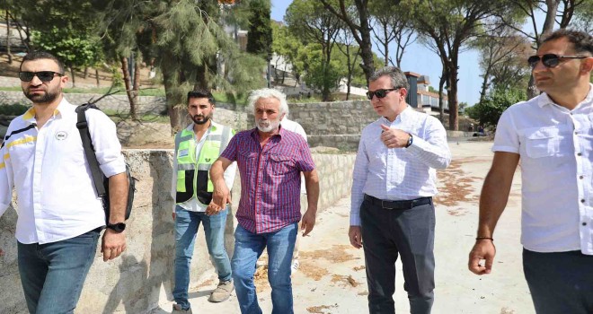 İzmir’in ilk Millet Bahçesi tamamlanıyor