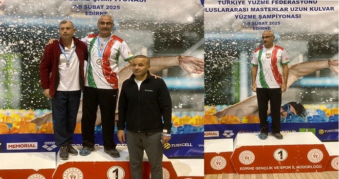 Bostanlıspor’a yüzmede 1 altın, 3 gümüş, 2 bronz madalya...