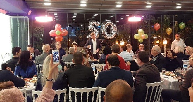 KASİAD Başkanına sürpriz doğum günü...