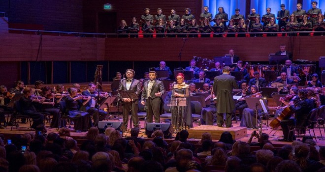 Konser sezonu ''İlahiler Senfonisi'' ile kapandı