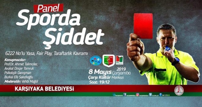 Sporda Şiddet paneli bugün 19:12'de
