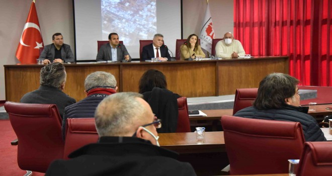 Başkan Tekin sanayici ile buluştu