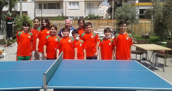 Bostanlıspor Masa Tenisi Bahar Turnuvası yapıldı