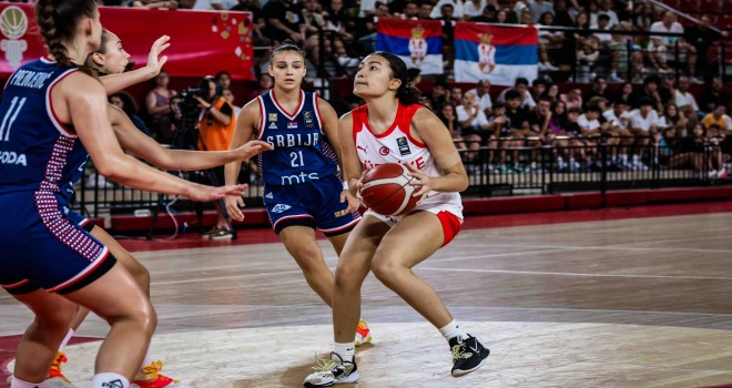 16 Yaş Altı Kız Milli Takımımız 3'te 0