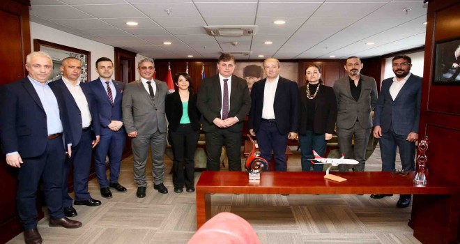 Avcılar Belediyesi heyeti Karşıyaka'da