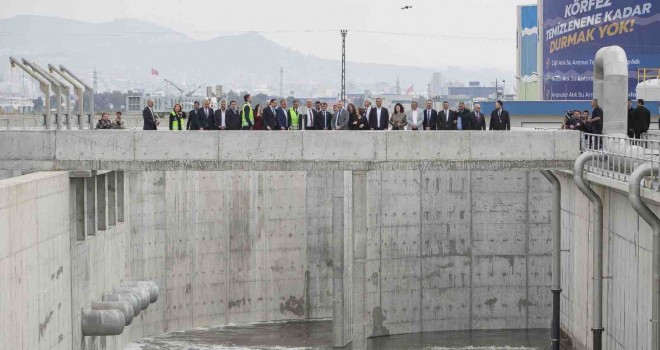 Çiğli İleri Biyolojik Atıksu Arıtma Tesisi’nin 4. fazı açıldı