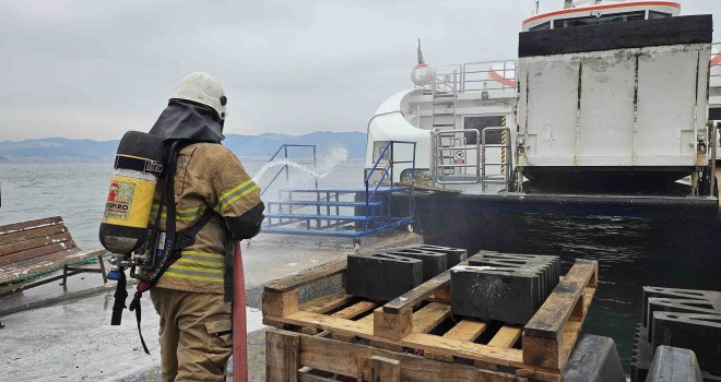 İZDENİZ’den Bostanlı'da yangın tatbikatı
