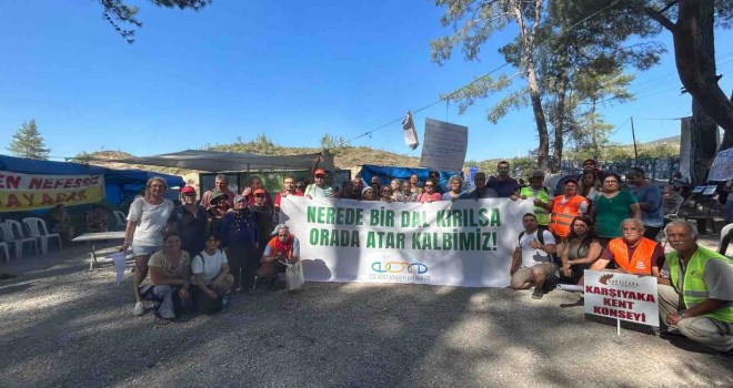 Efes Selçuk'tan Akbelen'e destek