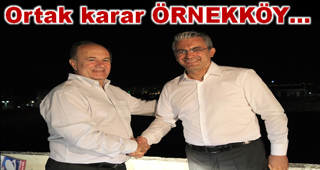 AKPINAR VE DİNİZ STAT KONUSUNDA ANLAŞTI