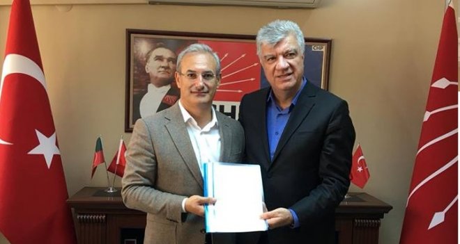 Ali Engin, Karşıyaka Belediye Başkan Aday Adaylığı başvurusunu yaptı