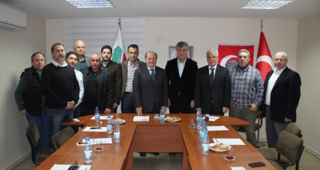 Ali Engin'den Karşıyaka Spor Kulübü'ne ziyaret