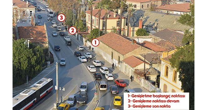 Alsancak Gar önü trafiğine neşter