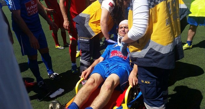 Amatör maçta sağlık skandalı…