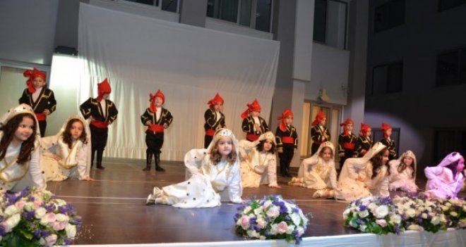 Anaokulu çocuklarından muhteşem gösteri