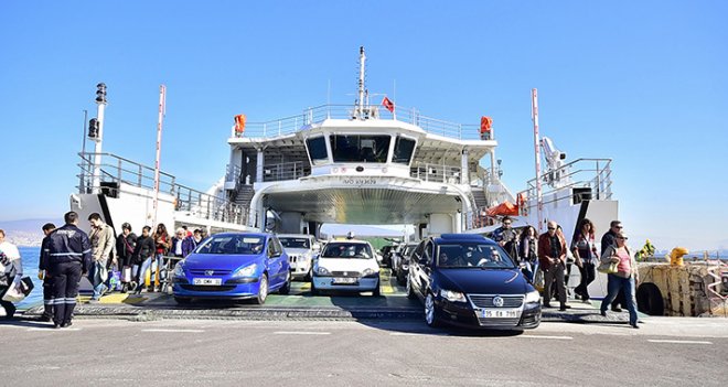 Arabalı vapurda araç artışı %15