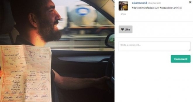 ARDA TURAN İZMİR YOLUNDA RADARA YAKALANDI, CEZA YEDİ