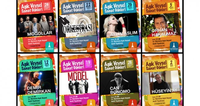 Aşık Veysel Sanat Günleri, Moğollar konseri ile başlıyor