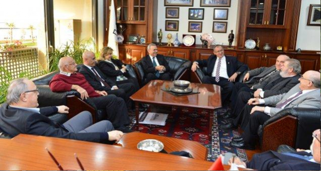 Aziz Kocaoğlu Basın Konseyi'ni ağırladı