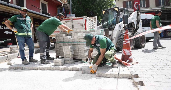 Basmane’de temizlik ve bakım seferberliği