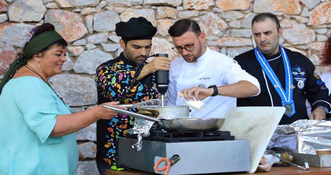 Ünlü şefler ''Sakız'' lezzetlerini tanıttı