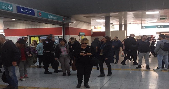 İZBAN Nergiz İstasyonu'nda intihar