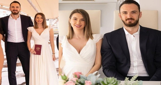 Semih Erden 5 yıllık sevgilisi ile evlendi