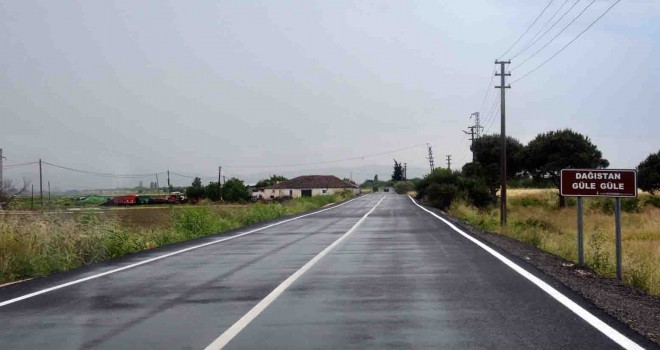 Bergama’ya 463 kilometrelik üretim yolu yapıldı