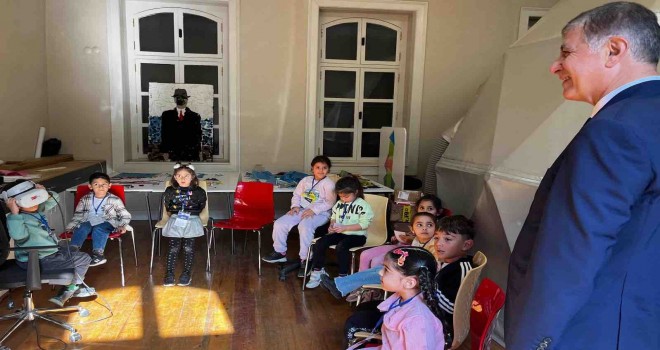 Başkan Tugay: Her şey çocuklar için