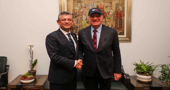 Başkan Engin'den Özgür Özel'e ziyaret