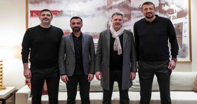 Karşıyaka'dan TBF Başkanı Türkoğlu'na ziyaret