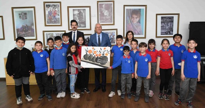 Çocuklar sordu, Başkan Selvitopu yanıtladı