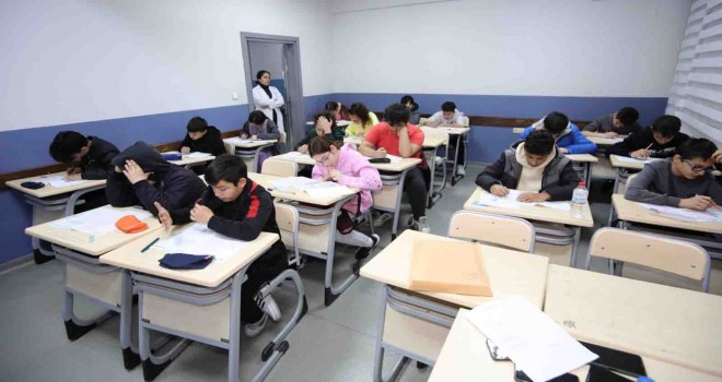 Bayraklı’da sınav heyecanı